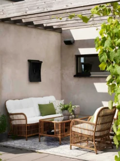 Brafab Anemon Lounge-Set 5 Sitzplätze, Natur/Weiß 8 Brafab Anemon Lounge-Set 5 Sitzplätze, Natur/Weiß -Brafab Verkaufs-Shop brafab anemon sofa group nature white 2