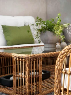 Brafab Anemon Lounge-Set 5 Sitzplätze, Natur/Weiß 11 Brafab Anemon Lounge-Set 5 Sitzplätze, Natur/Weiß -Brafab Verkaufs-Shop brafab anemon sofa group nature white 5