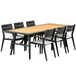 Brafab Chios Lehnstuhl Mit Kissen, Schwarz -Brafab Verkaufs-Shop brafab chios karmstol svart m dyna 2