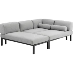 Brafab Gonessa-Sitzgruppe , Anthrazit / Grau -Brafab Verkaufs-Shop brafab gonessa sitzgruppe anthrazit grau 1