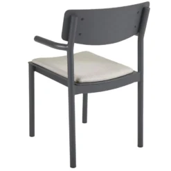 Brafab Gusty Lehnstuhl, Anthrazit -Brafab Verkaufs-Shop brafab gusty karmstol antrt ash tpu 1 1