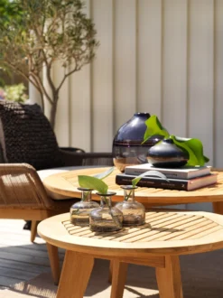 Brafab Kastos Kaffeetisch Teakholz, D60 H45 Cm 6 Brafab Kastos Kaffeetisch Teakholz, D60 H45 Cm -Brafab Verkaufs-Shop brafab kastos kaffeetisch teakholz 2