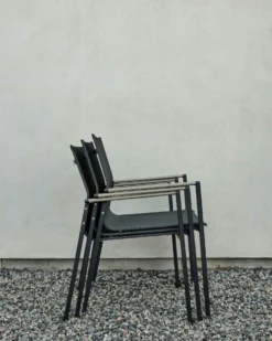 Brafab Lyra Esszimmerstuhl, Schwarz/Grau -Brafab Verkaufs-Shop brafab lyra armchair black grey 10