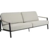 Brafab Lyra Sofa 2,5-Sitzer, Schwarz/Sand