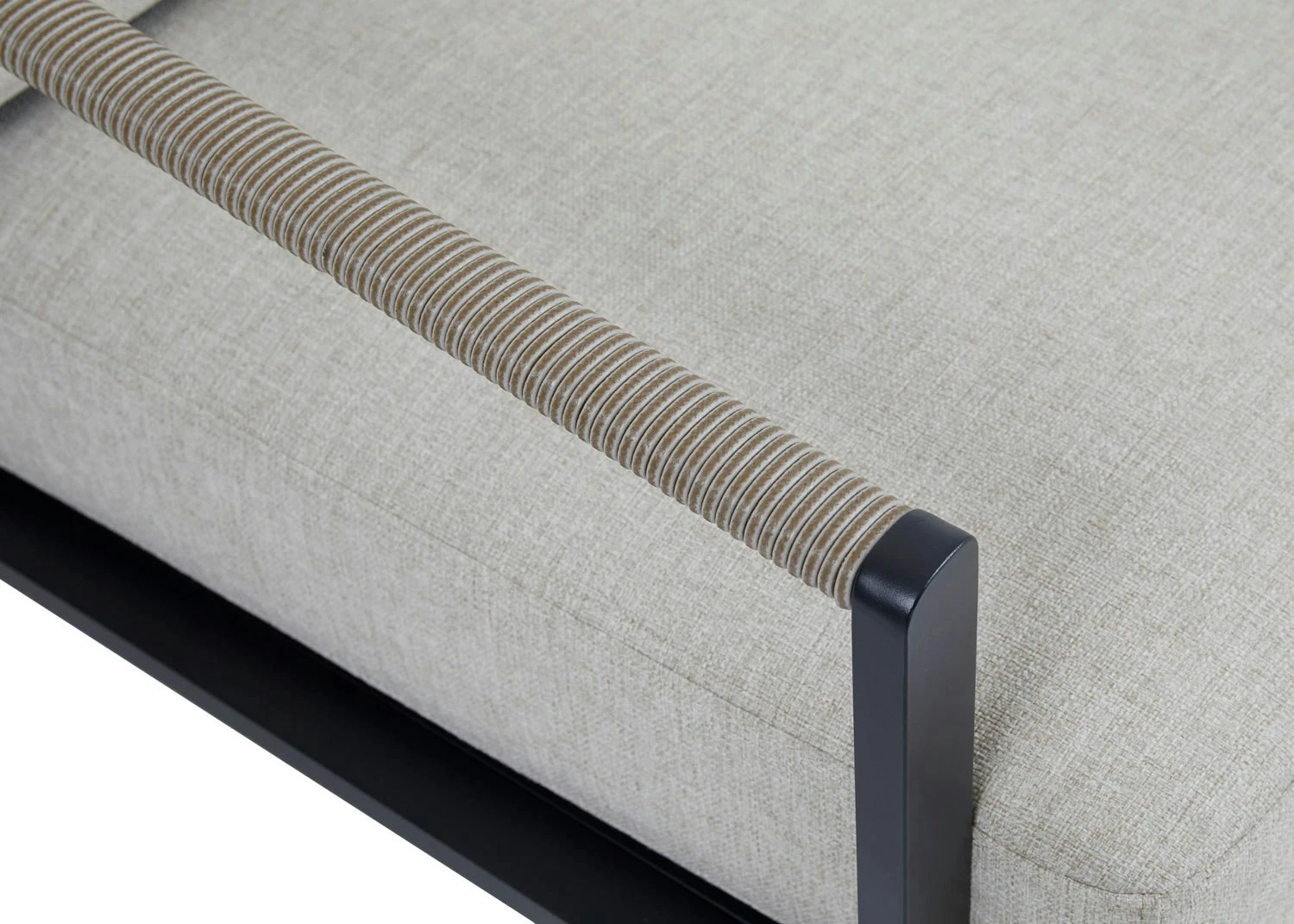 Brafab Lyra Lounge-Set 4,5 Sitzplätze, Schwarz/Sand 2 Brafab Lyra Lounge-Set 4,5 Sitzplätze, Schwarz/Sand – Bild 2