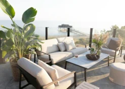 Brafab Lyra Lounge-Set 4,5 Sitzplätze, Schwarz/Sand 6 Brafab Lyra Lounge-Set 4,5 Sitzplätze, Schwarz/Sand -Brafab Verkaufs-Shop brafab lyra sofa group black grey 2