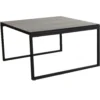 Brafab Talance Coffee Table 80x80cm H45, Black / Dark Grey