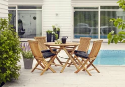 Brafab Turin Dining Set, Teak -Brafab Verkaufs-Shop brafab turin dining set teak 1