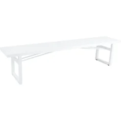 Brafab Vevi Bank 200 Cm Aluminium, Weiß