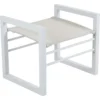 Brafab Vevi Fußstütze Aluminium , Weiß