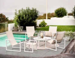 Brafab Vevi Fußstütze Aluminium , Weiß -Brafab Verkaufs-Shop brafab vevi fustutze aluminium 5