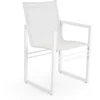 Brafab Vevi Gartenstuhl, Weiß/Alu