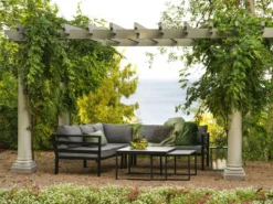 Brafab Weldon Ecksofa 5-Sitzer, Schwarz/Grau -Brafab Verkaufs-Shop brafab weldon ecksofa m polsterung 3