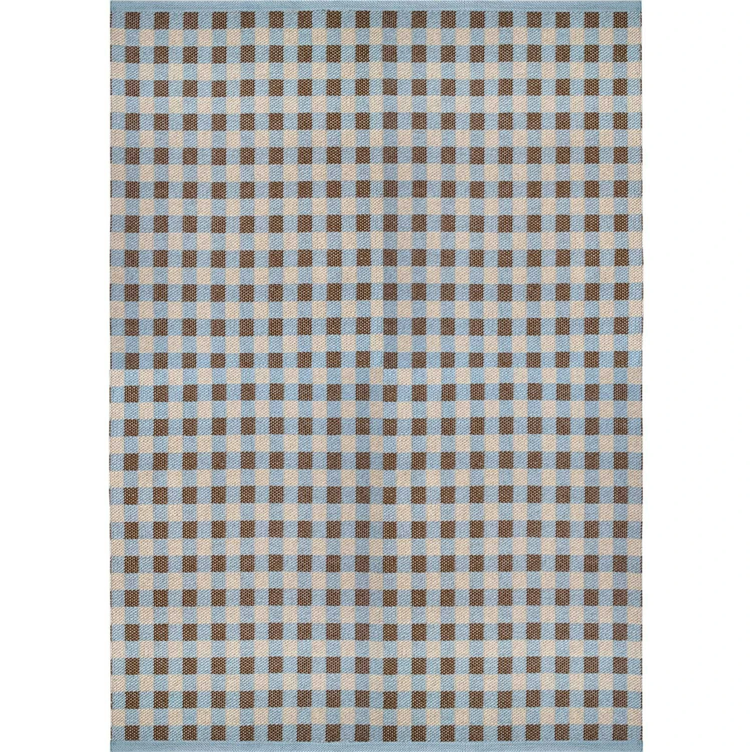 Poppy Teppich Blau/Braun, 170x250 Cm 1 Poppy Teppich Blau/Braun, 170x250 Cm