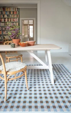 Poppy Teppich Blau/Braun, 170x250 Cm 6 Poppy Teppich Blau/Braun, 170x250 Cm -Brafab Verkaufs-Shop brita sweden poppy rug 6