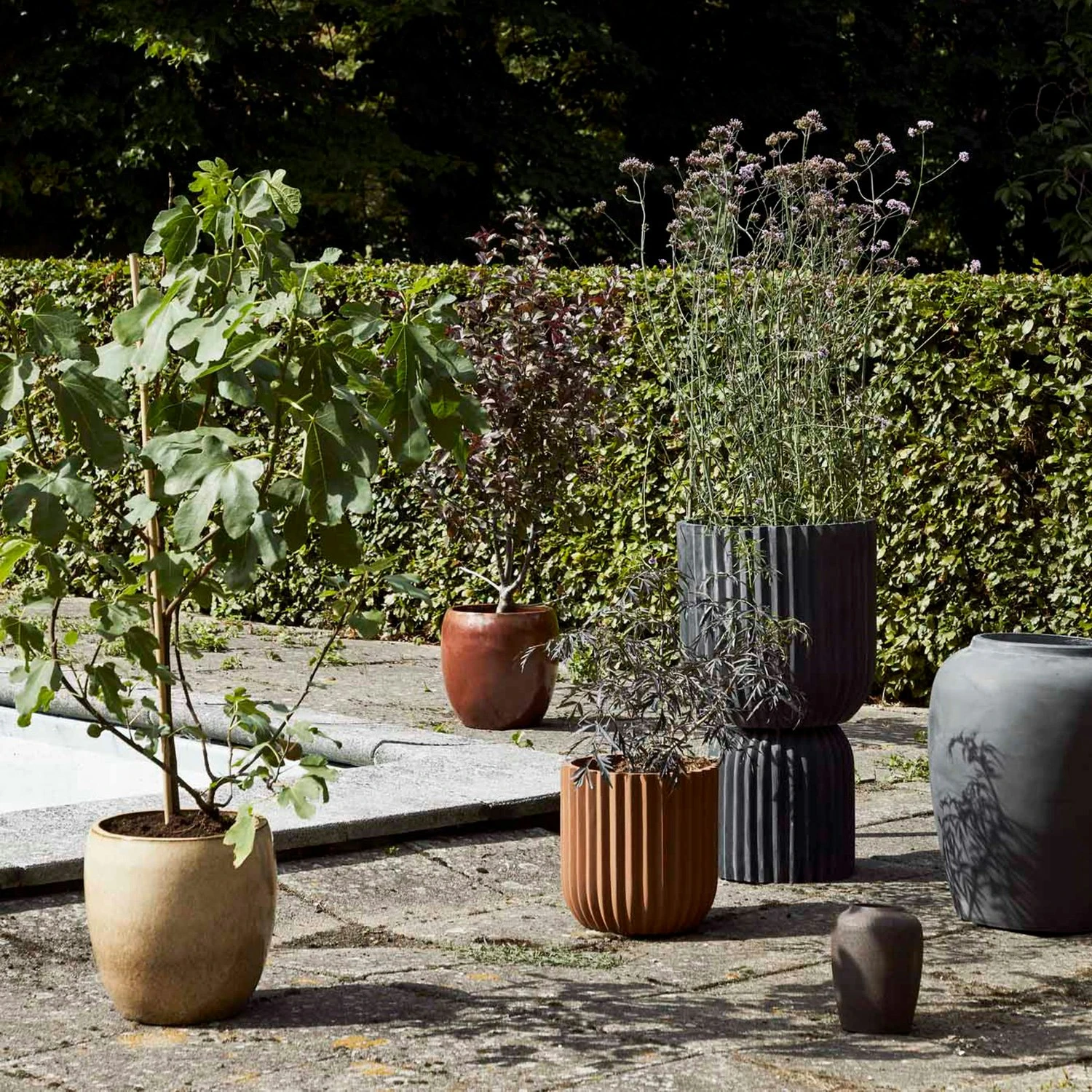 Broste Copenhagen Karmen Töpfe 3-er Set, Antique Yellow 2 Broste Copenhagen Karmen Töpfe 3-er Set, Antique Yellow – Bild 2