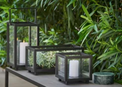 Lighthouse Lanterne Small, Grau -Brafab Verkaufs-Shop cane line lighthouse lanterne grau 4