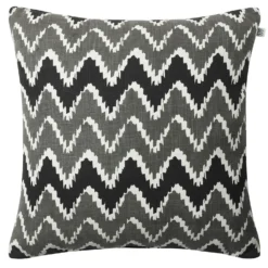 Ikat Bangalore Outdoor-Kissen 50x50 Cm, Grey/Black