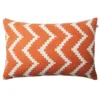 Ikat Sema Outdoor-Kissen 40x60 Cm, Apricot Orange