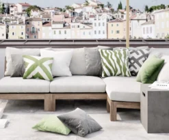 Pani Kissen Im Freien Nutzbar 50x50 Cm, Off-white -Brafab Verkaufs-Shop chhatwal jonsson pani kissen im freien nutzbar 9