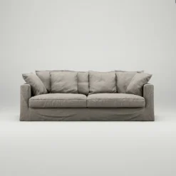 Le Grand Air 3-Sitzer-Sofa Im Freien Nutzbar Sunbrella, Taupe -Brafab Verkaufs-Shop decotique le grand air outdoor 3 seater sunbrella 12