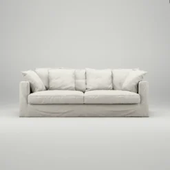 Le Grand Air 3-Sitzer-Sofa Im Freien Nutzbar Sunbrella, Silver Grey -Brafab Verkaufs-Shop decotique le grand air outdoor 3 seater sunbrella 25