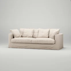 Le Grand Air 3-Sitzer-Sofa Im Freien Nutzbar Sunbrella, Canvas Beige -Brafab Verkaufs-Shop decotique le grand air outdoor 3 seater sunbrella 51