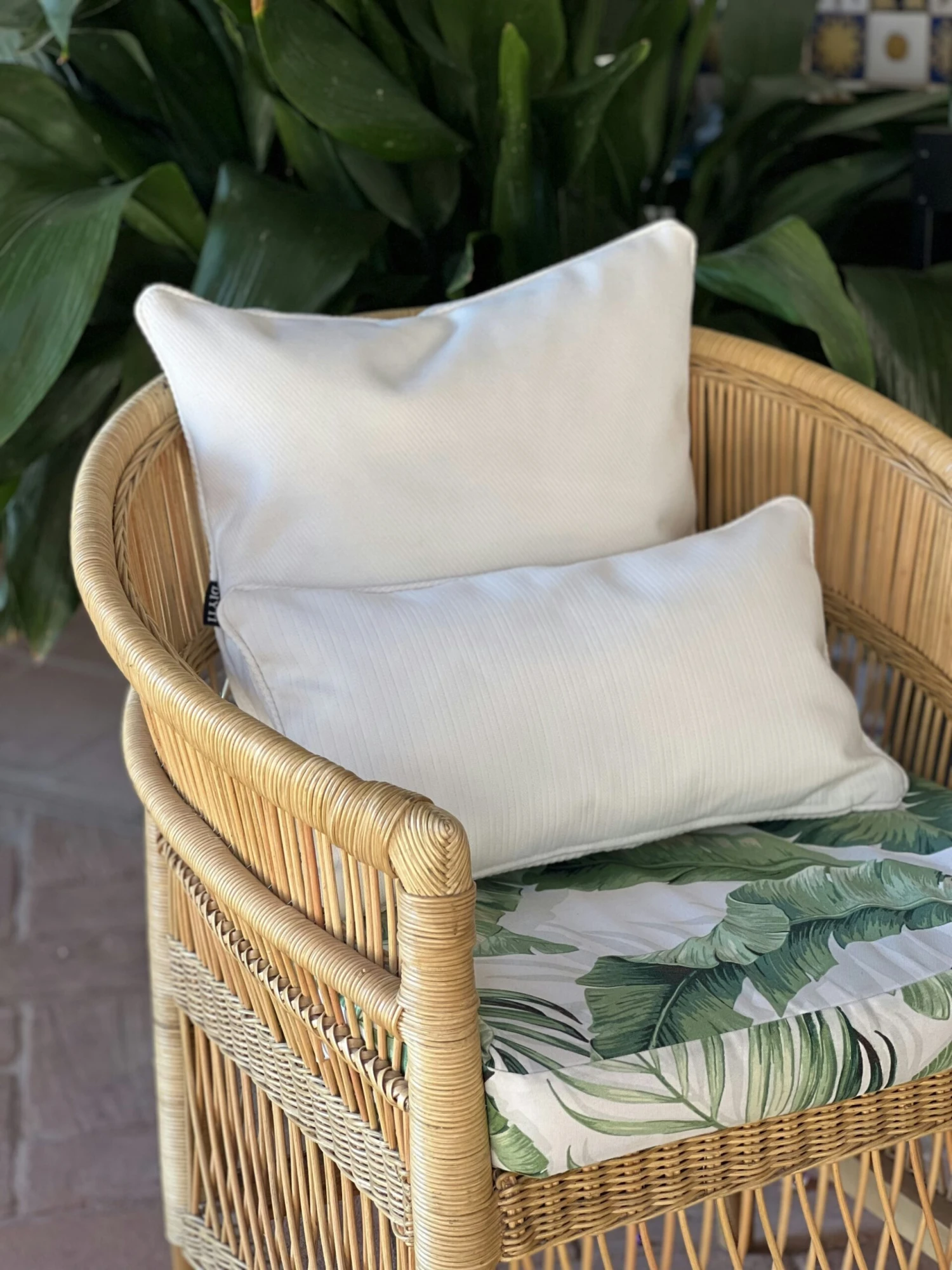 Narrow Stripe Kissen 40x65 Cm, Weiß 2 Narrow Stripe Kissen 40x65 Cm, Weiß – Bild 2