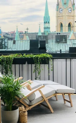 Narrow Stripe Sonnenbankkissen 60x186 Cm, Grau -Brafab Verkaufs-Shop diyti narrow stripe sunbed cushion 60x186 cm 2