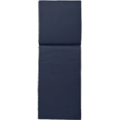 Plain Sonnenbankkissen 60x186 Cm, Marineblau