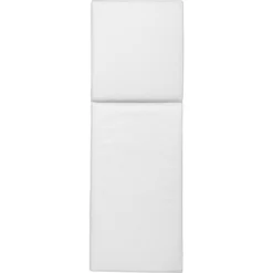 Plain Sonnenbankkissen 60x186 Cm, Weiß