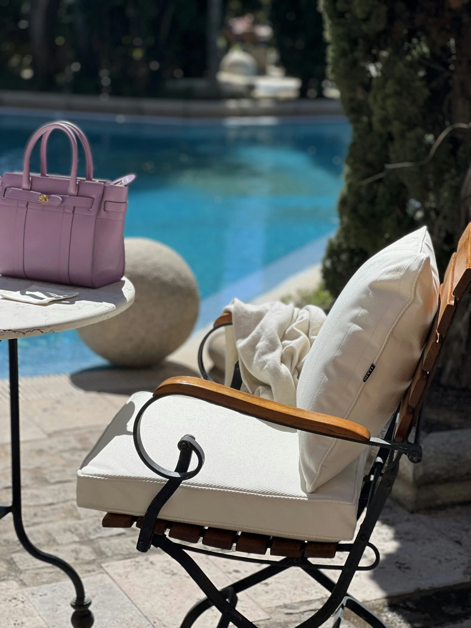 Plain Kissen 45x45 Cm, Weiß 5 Plain Kissen 45x45 Cm, Weiß – Bild 5