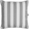 Wide Stripe Kissen 45x45 Cm, Grau