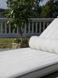 Wide Stripe Sonnenbankkissen 60x186 Cm, Weiß -Brafab Verkaufs-Shop diyti wide stripe sunbed cushion 60x186 cm 7
