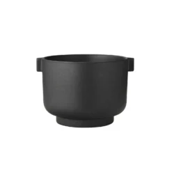 Ernst Blumentopf Mit Ohren H15 Cm, Schwarz