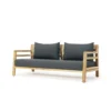 Costes Kissen Für 3-Sitzer-Sofa, Black Stone