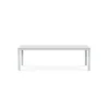 Flat XL Esstisch Ausziehbar 240-360x100 Cm, Warm White