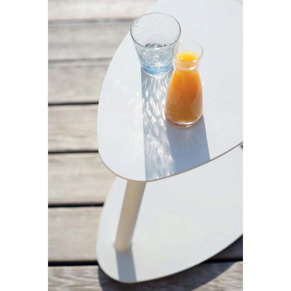 Smart Beistelltisch Aluminium, Warm White 2 Smart Beistelltisch Aluminium, Warm White – Bild 2