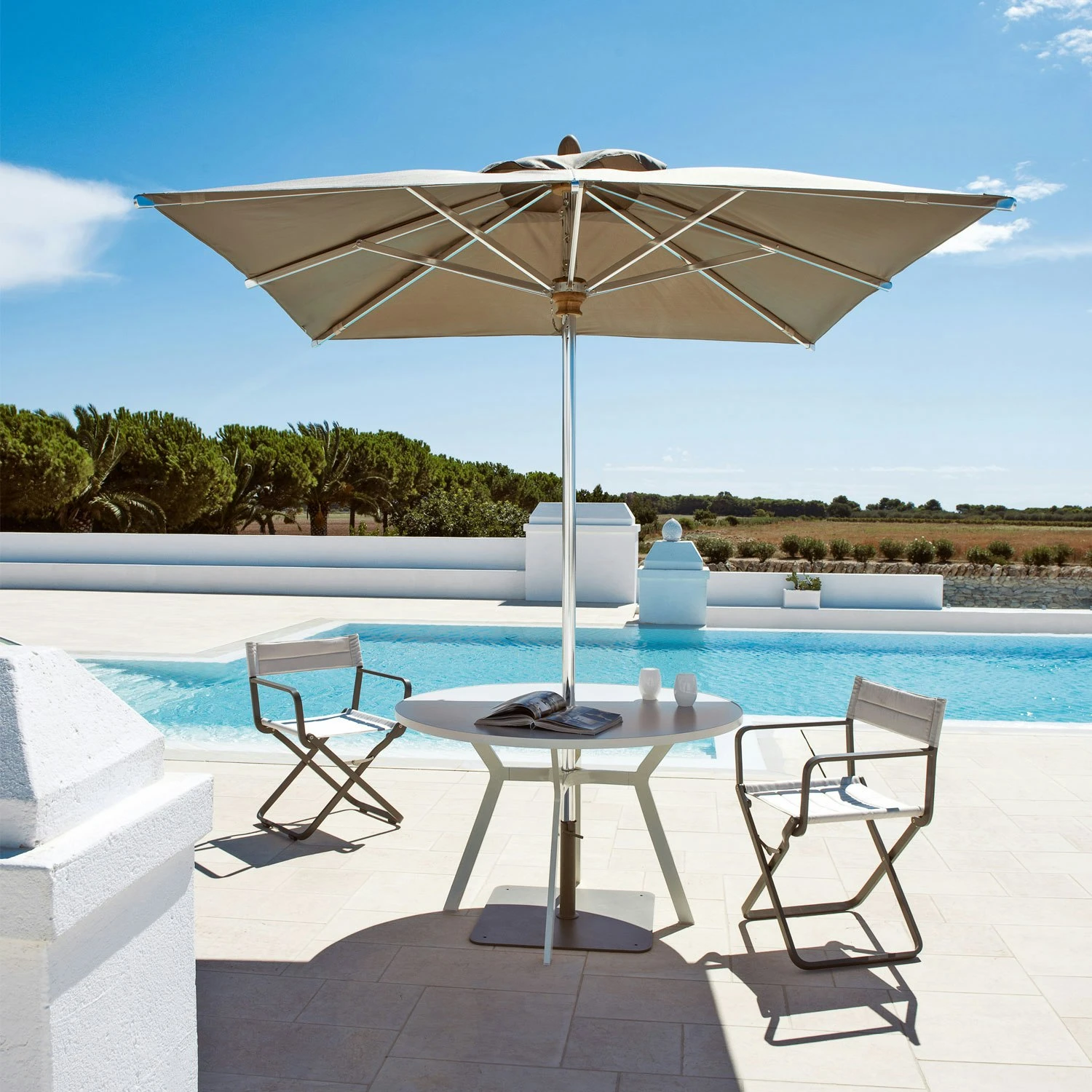 Studio Director's Chair Klappsitz, Warm Grey / Nature White 4 Studio Director's Chair Klappsitz, Warm Grey / Nature White – Bild 4