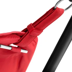 Fatboy Headdemock Superb Hängematte + Kissen, Rot/Schwarz 7 Fatboy Headdemock Superb Hängematte + Kissen, Rot/Schwarz -Brafab Verkaufs-Shop fatboy fatboy headdemock superb red pillow rack black 3