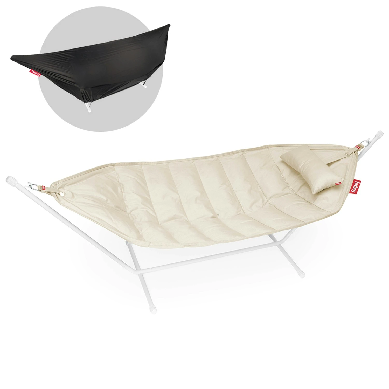 Fatboy Headdemock Superb Deluxe Hammock, Sahara/Light Grey 1 Fatboy Headdemock Superb Deluxe Hammock, Sahara/Light Grey