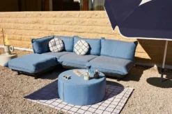 Fatboy Paletti Modulsofa 3-Sitzer Mit Sonnenliege, Storm Blue -Brafab Verkaufs-Shop fatboy paletti loungeset 12