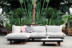 Fatboy Paletti Modulsofa 3-Sitzer Mit Sonnenliege, Mist -Brafab Verkaufs-Shop fatboy paletti loungeset 4