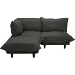 Fatboy Paletti Modulsofa 2-Sitzer Mit Sonnenliege, Thunder Grey