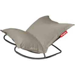 Fatboy Rock 'n Roll Rocking Chair With Bean Bag, Grey Taupe