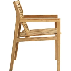 M1 Sammen Lehnstuhl Im Freien Nutzbar Teakholz 8 M1 Sammen Lehnstuhl Im Freien Nutzbar Teakholz -Brafab Verkaufs-Shop fdb mbler m1 sammen dining chair outdoor teak 2