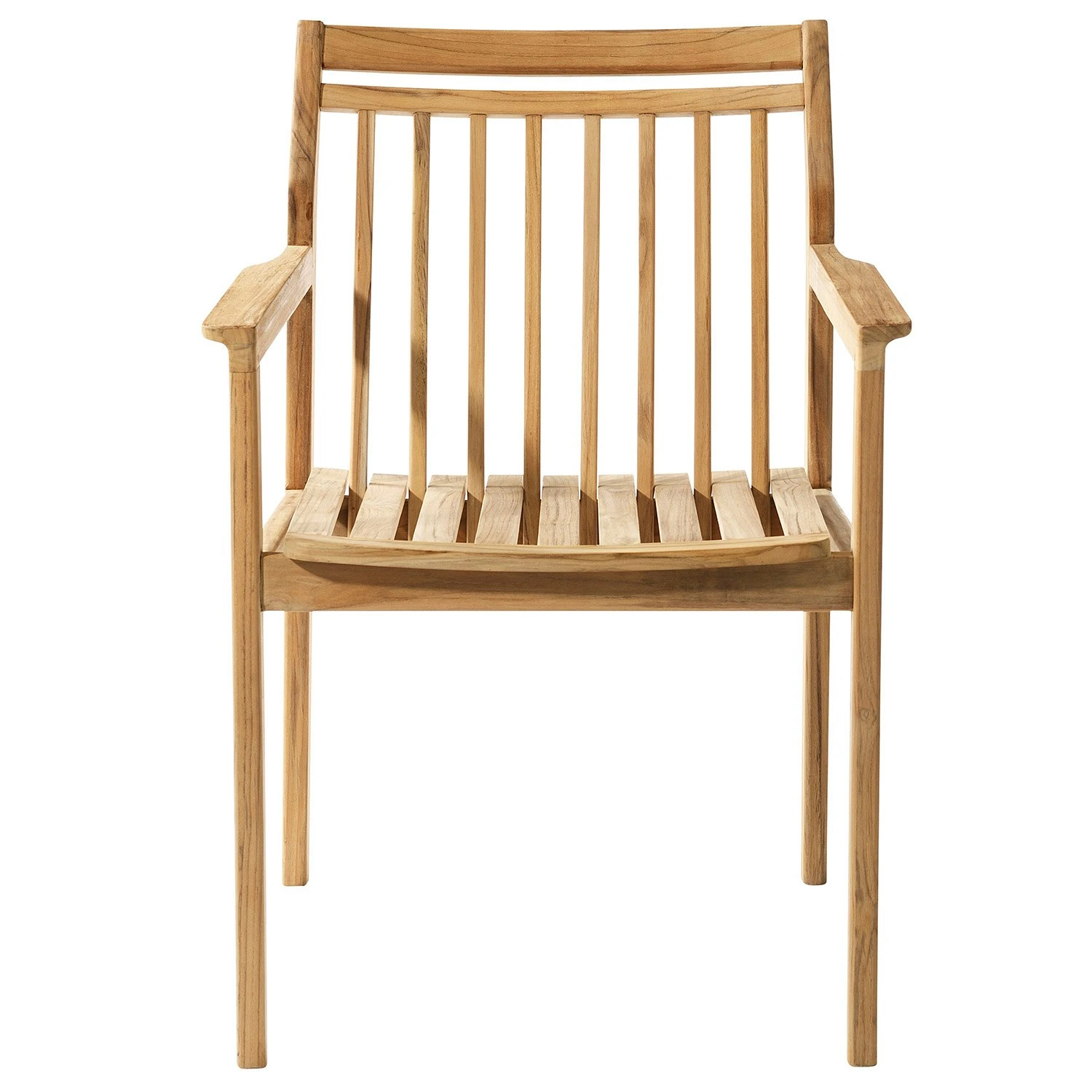 M1 Sammen Esszimmerstuhl Im Freien Nutzbar Teakholz 2 M1 Sammen Esszimmerstuhl Im Freien Nutzbar Teakholz – Bild 2