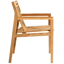 M1 Sammen Esszimmerstuhl Im Freien Nutzbar Teakholz 8 M1 Sammen Esszimmerstuhl Im Freien Nutzbar Teakholz -Brafab Verkaufs-Shop fdb mbler m1 together garden chair 3
