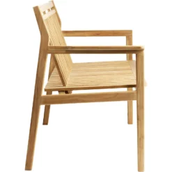 M12 Bank Mit Rückenlehne Im Freien Nutzbar 2-Sitzer, Teakholz -Brafab Verkaufs-Shop fdb mbler m12 sammen bench 2 seater with back outdoor teak 2