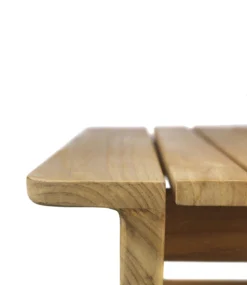 M19 Sammen Kaffeetisch Im Freien Nutzbar Teakholz, H:33 Cm -Brafab Verkaufs-Shop fdb mbler m19 sammen lounge table outdoor teak 5